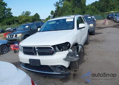 2017 Dodge Durango Sxt Awd z USA, uszkodzony, nr VIN 1C4RDJAG7HC814640